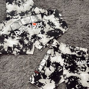 Tupac hoodie and shorts set